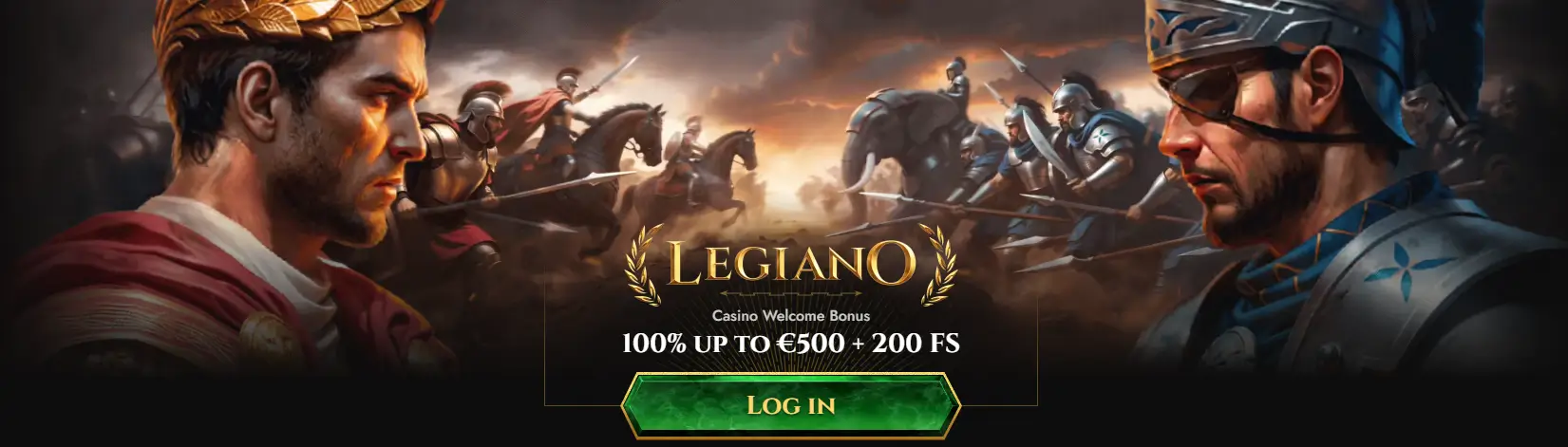 Willkommensangebot im Legiano Online Casino