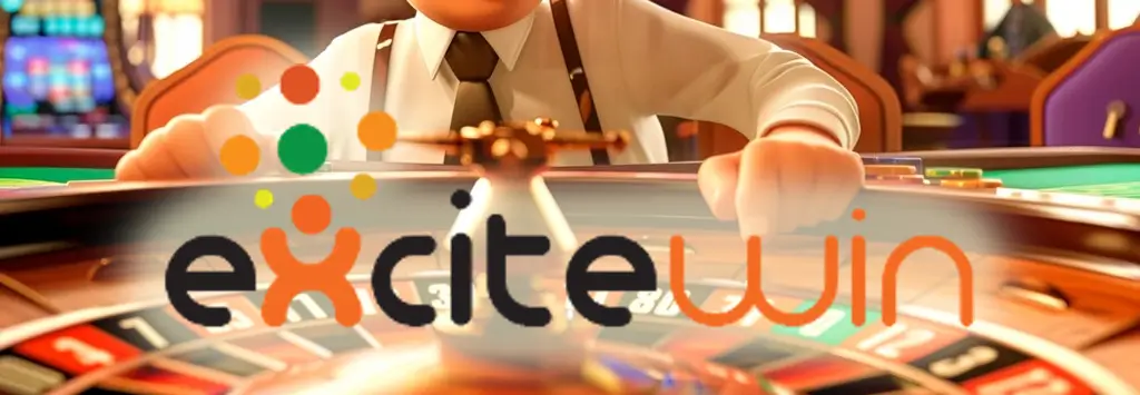 Breites Logo vom Online Casino ExciteWin