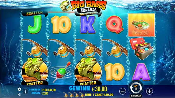Bild vom Slot Big Bass Bonanza