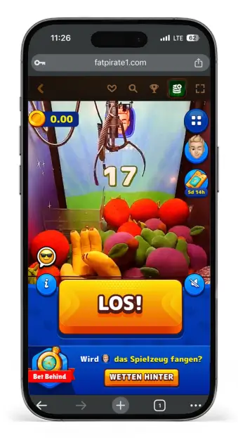 Bonus Crab Automat im FatPirate Online Casino