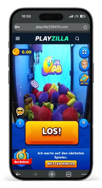 Bonus Crab Maschine im Online Casino PlayZilla